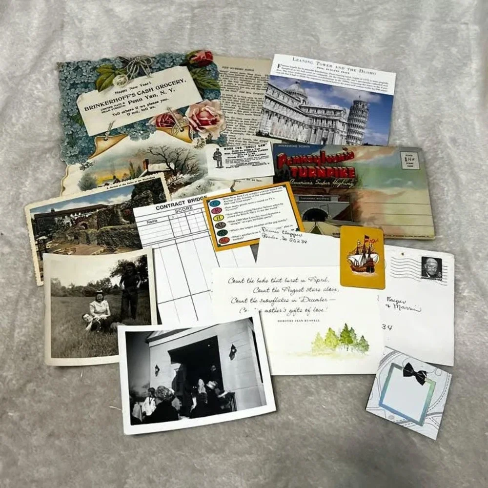 50+ piece Ephemera Lot 36 Collage Crafting Junk Journals Scrapbooking